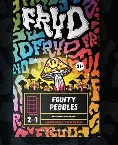 Fruity Pebbles Fryd Magic Mushroom Chocolate Bar